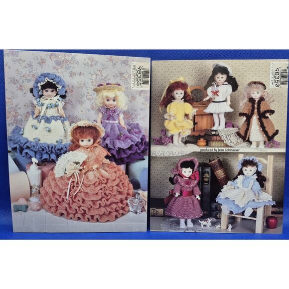 Annies Attic 12-15" Doll Crochet Designs Design Booklets Lot of 10 - Picture 9 of 12